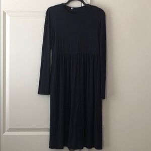 Pink Blush Long Sleeve Maternity dress